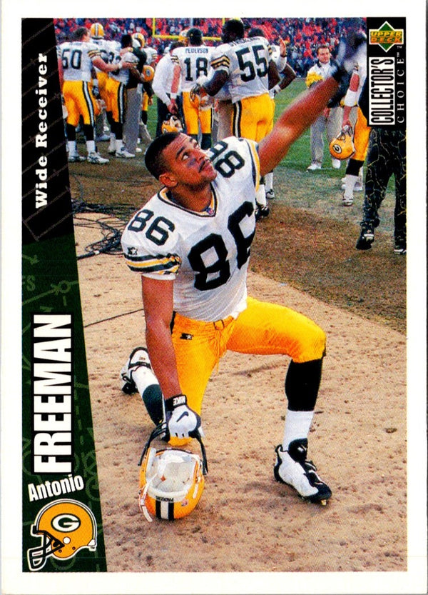 1996 Collector's Choice ShopKo Green Bay Packers Antonio Freeman #GB5