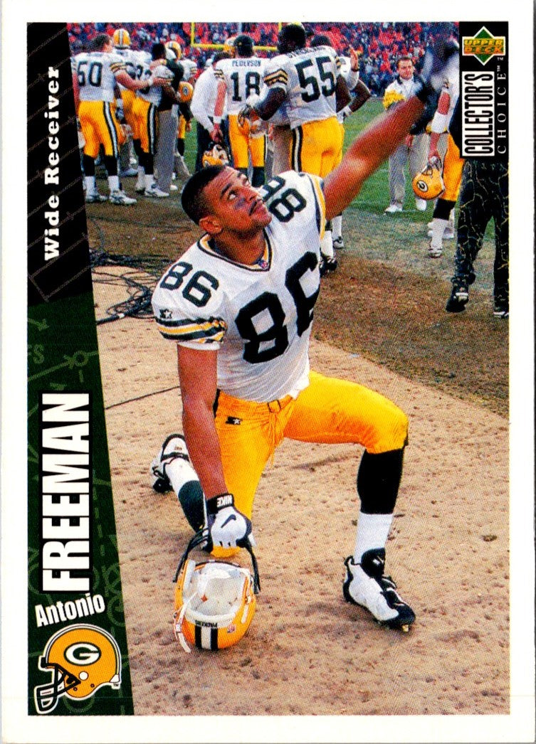 1996 Collector's Choice ShopKo Green Bay Packers Antonio Freeman