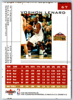 2001 Fleer Genuine Voshon Lenard #67
