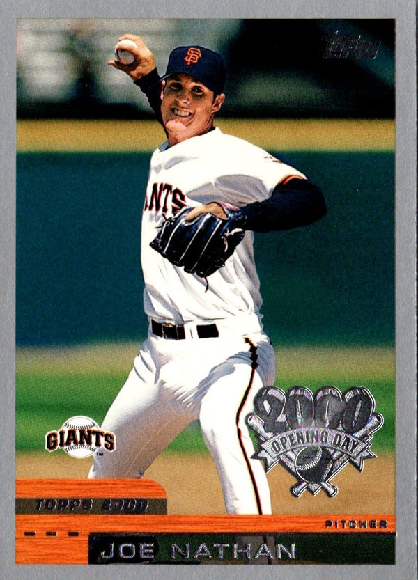 2000 Topps Opening Day Joe Nathan #73