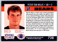 1990 Proset Peter Tom Willis #728