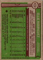 1976 Topps Ellie Rodriguez #512