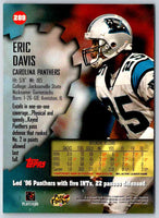 1997 Topps Stadium Club Football Eric Davis #289