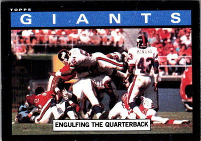 1985 Topps Giants Team Leaders #110