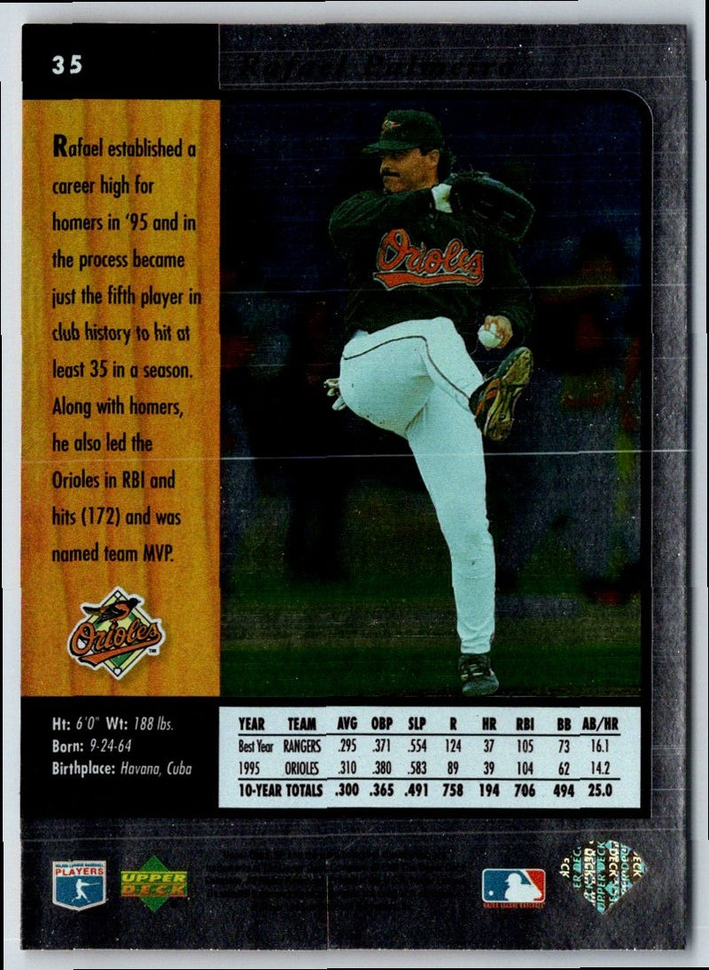 1996 SP Rafael Palmeiro