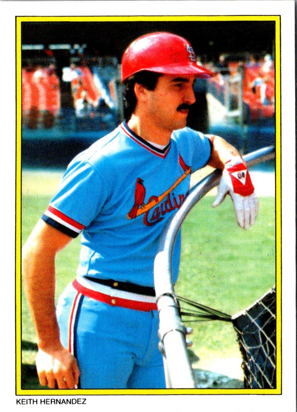 1983 Topps Glossy Send-Ins Keith Hernandez #4