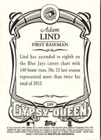 2014 Topps Gypsy Queen Adam Lind #109