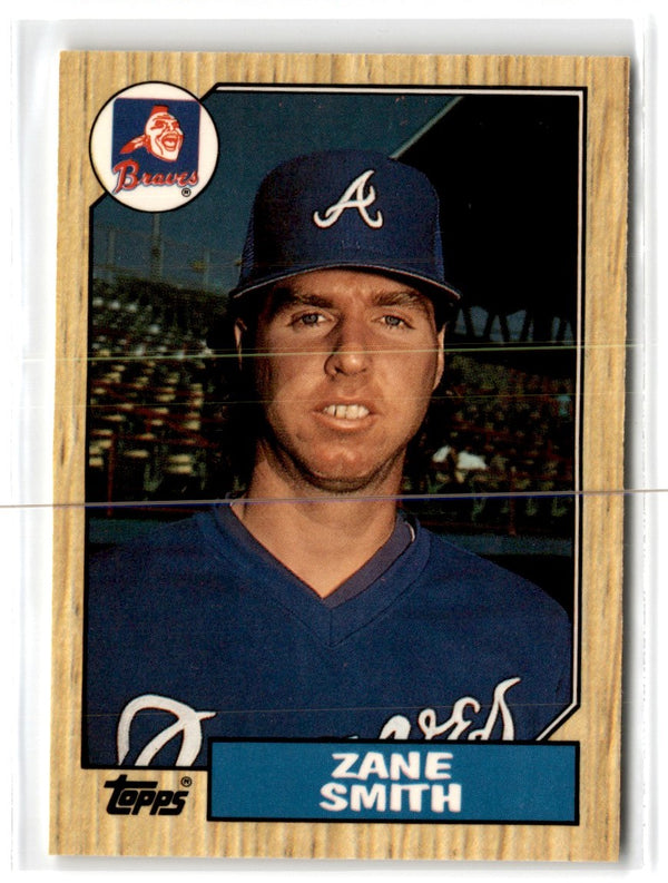 1987 Topps Tiffany Zane Smith #544