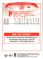 2002 Fleer Scott Williamson #379