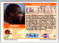 1989 NFL Proset Joe Kelly #62