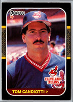 1987 Leaf Tom Candiotti #81