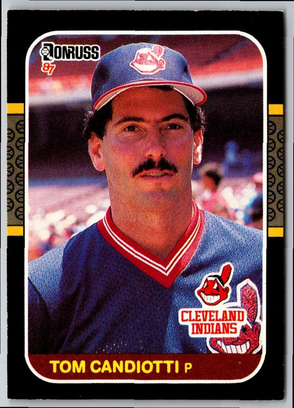 1987 Leaf Tom Candiotti #81