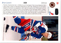 1991 upper deck Brian Leetch #35A