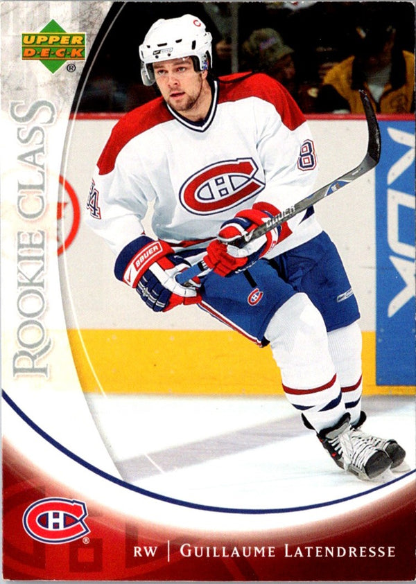 2006 Upper Deck Rookie Class Box Set Guillaume Latendresse #5