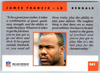 1991 ProLine James Francis #261