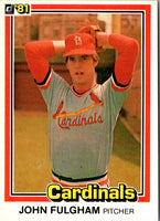 1981 Donruss John Fulgham #70