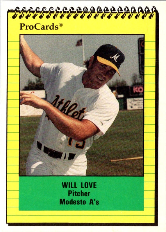 1991 ProCards Will Love #3083