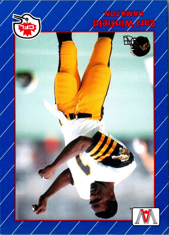 1991 All World CFL Earl Winfield #58