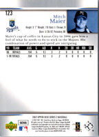2007 Upper Deck Mitch Maier #123 Rookie