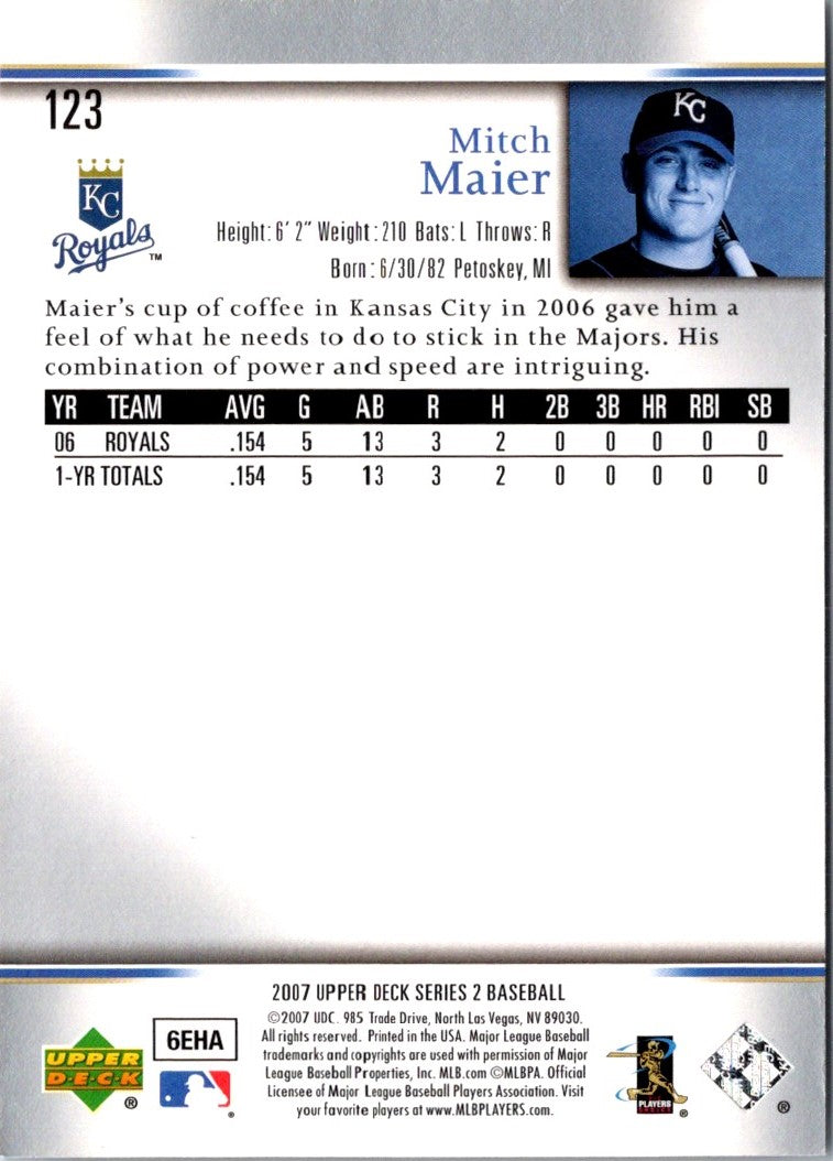 2007 Upper Deck Mitch Maier