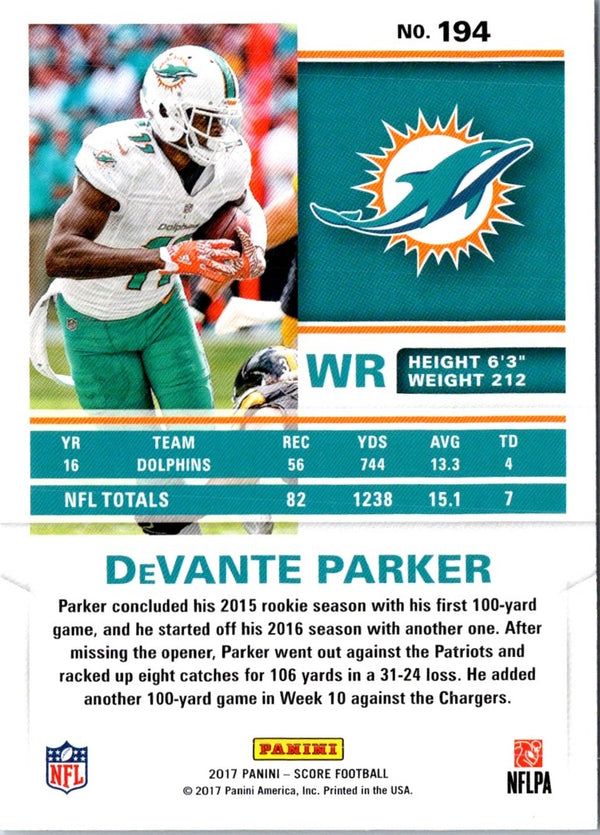2017 Score DeVante Parker #194