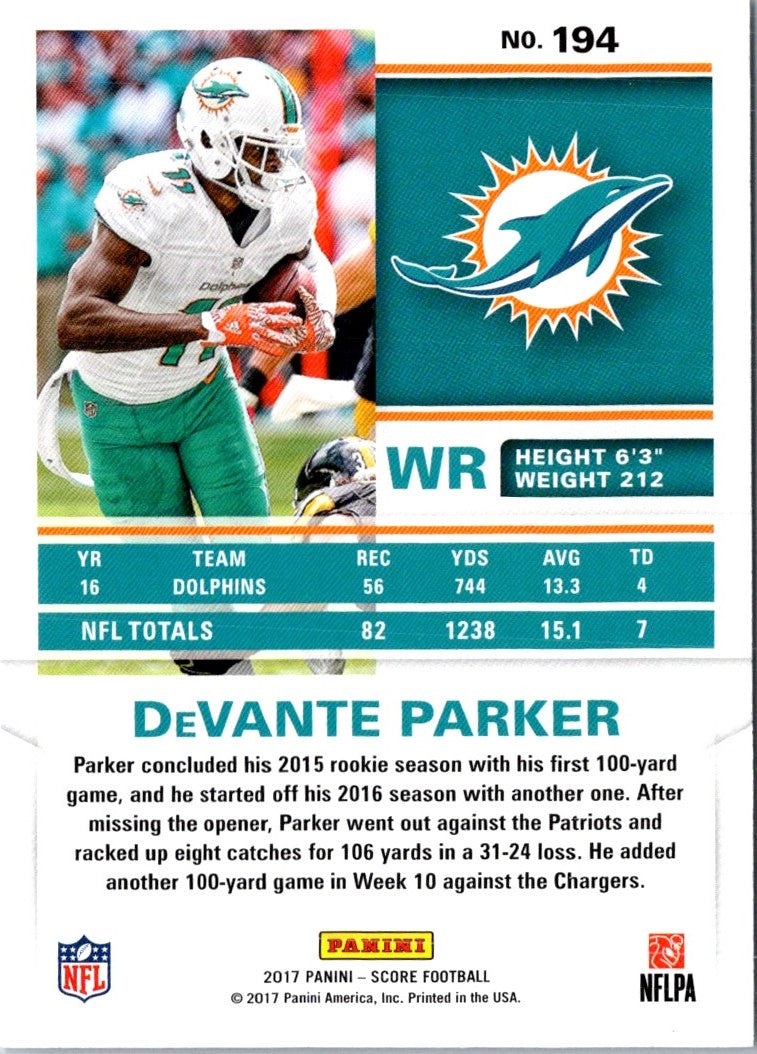 2017 Score DeVante Parker