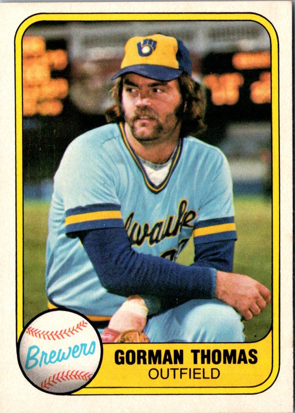 1981 Fleer Gorman Thomas #507