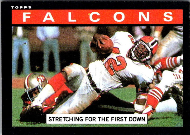 1985 Topps Falcons Team Leaders