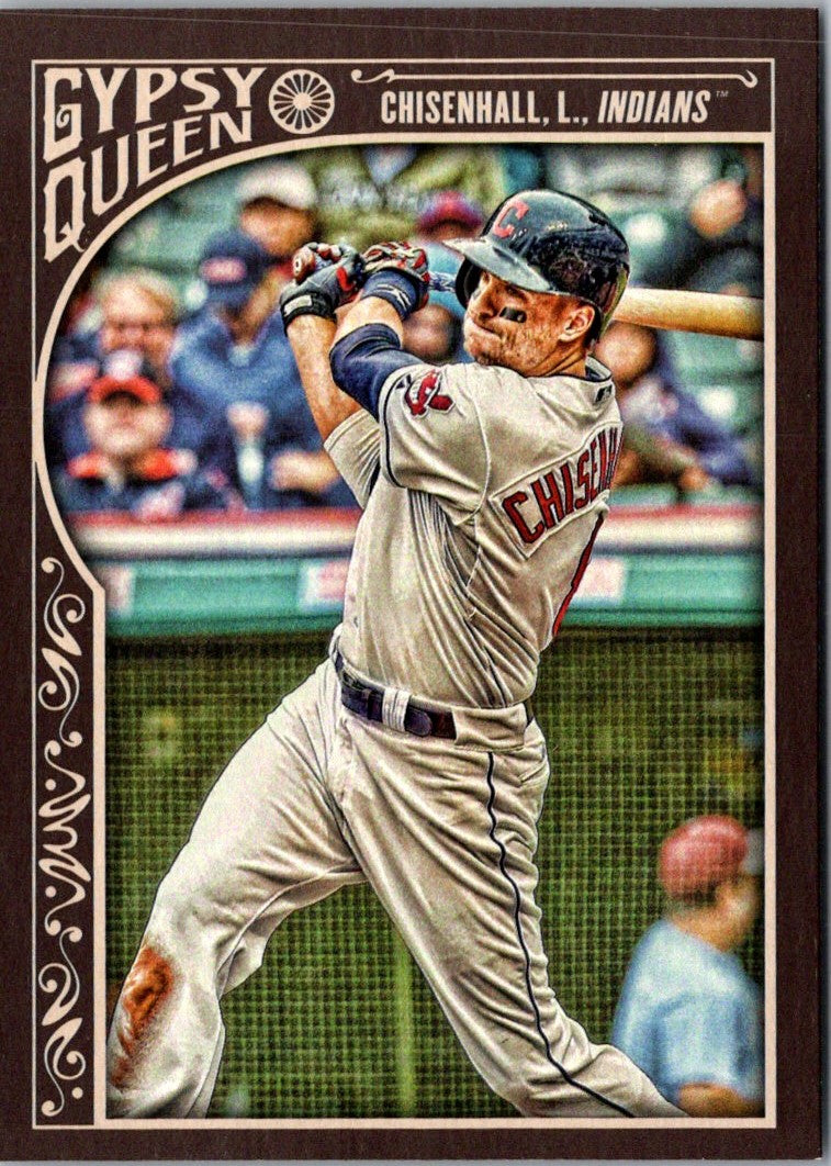 2015 Topps Gypsy Queen Lonnie Chisenhall