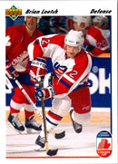 1991 upper deck Brian Leetch