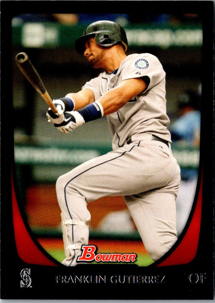 2011 Bowman Franklin Gutierrez