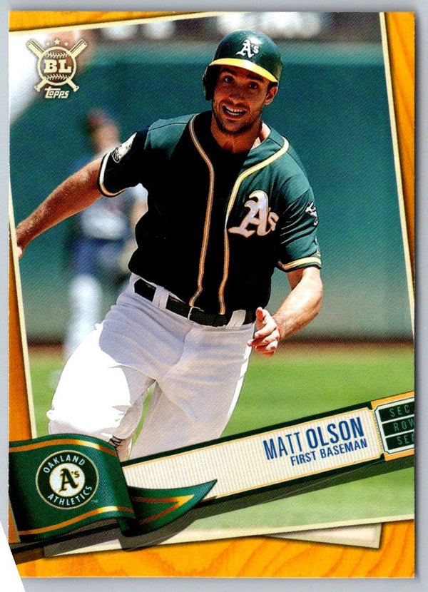 2019 Topps Big League Matt Olson #334