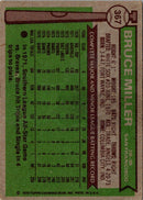 1976 Topps Bruce Miller