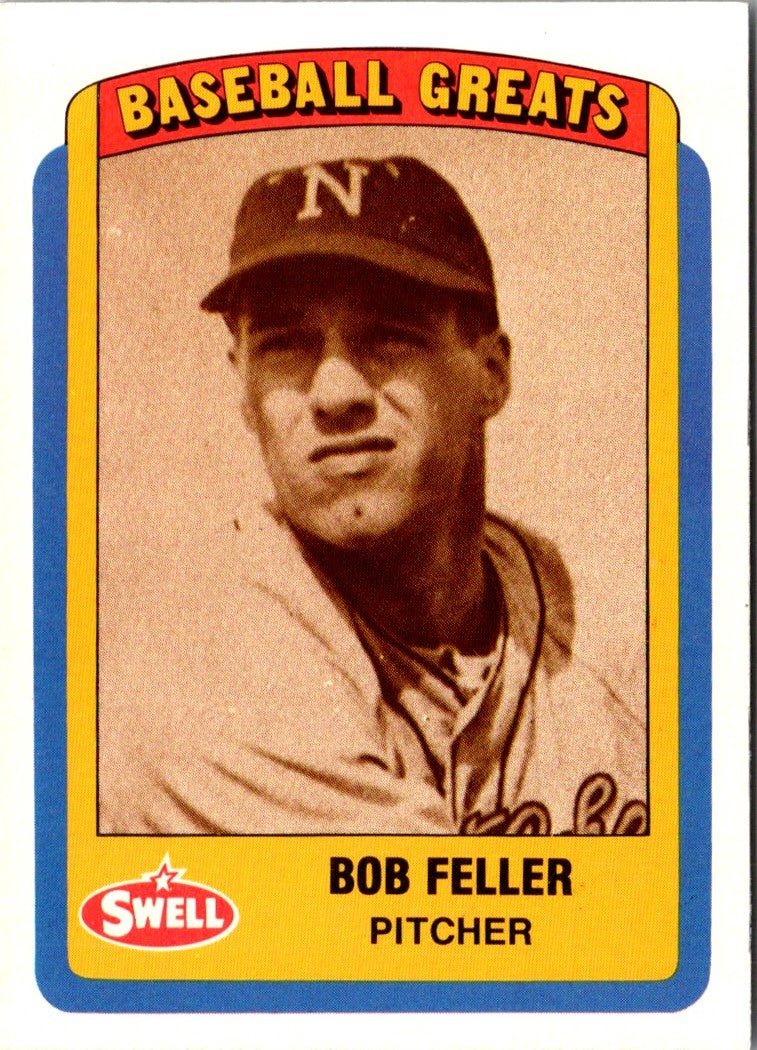 1990 Swell Baseball Greats Bob Feller