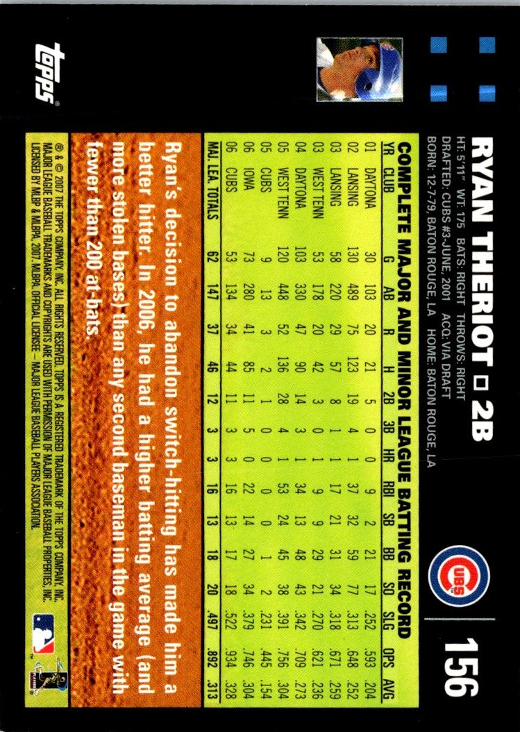 2007 Topps Ryan Theriot