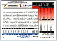 1998 Score Hideo Nomo #3