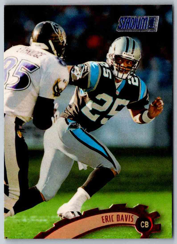 1997 Topps Stadium Club Football Eric Davis #289