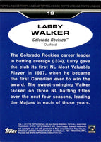 2011 Topps Lineage Larry Walker #19