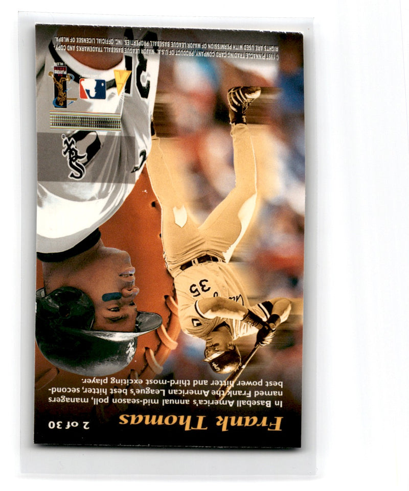 1998 Pinnacle Inside Frank Thomas