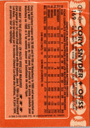 1988 O-Pee-Chee Cory Snyder