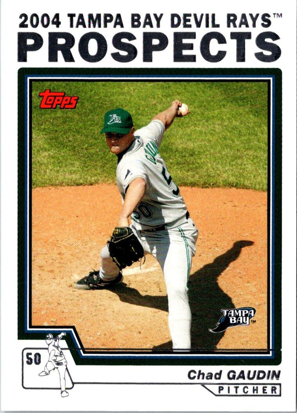 2004 Topps Traded & Rookies Chad Gaudin #T106