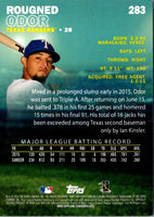 2016 Stadium Club Rougned Odor #283