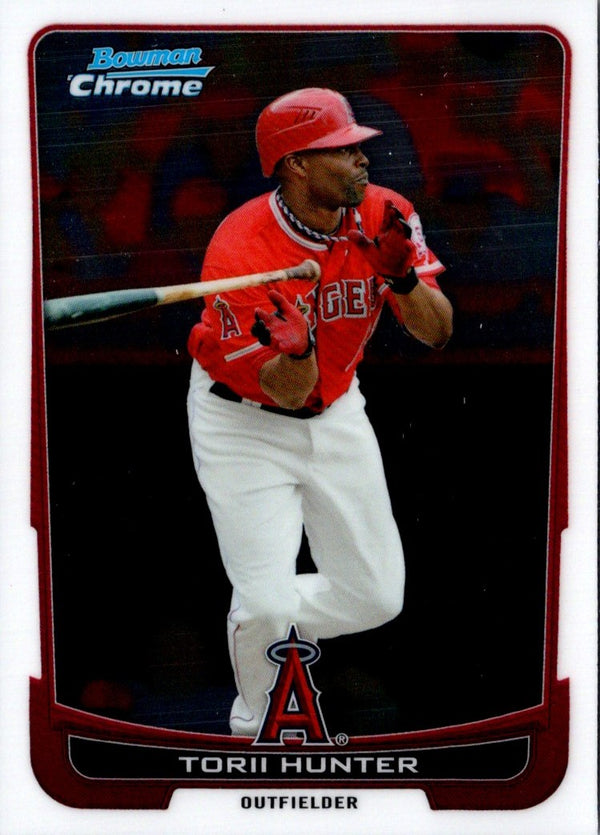 2012 Bowman Chrome Torii Hunter #175