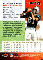 2002 Ultra Donald Hayes #14