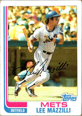 1982 Topps Lee Mazzilli #465