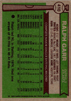 1976 Topps Ralph Garr #410