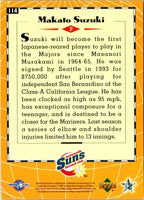 1995 Upper Deck Minors Makato Suzuki #84