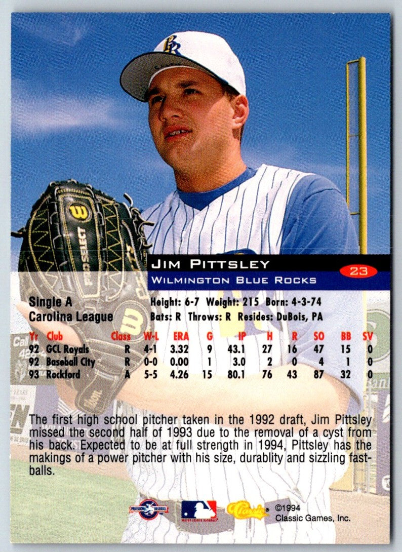 1994 Classic Jim Pittsley