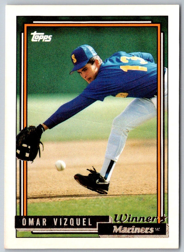 1992 Topps Omar Vizquel #101