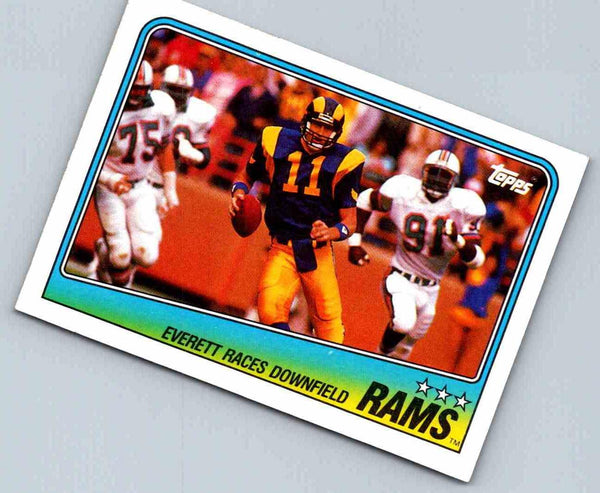 2011 Topps Football Everett Races Downfield #287